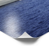 Impression Photo Une équipe de la marine portugaise dans un bateau (Coin)