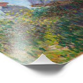 Impression Photo Une femme avec un parasol | Monet | (Coin)