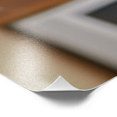 Impression Photo Une femme drôle après une fête sauvage (Coin)