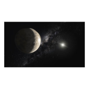 Impression Photo Une illustration de Makemake