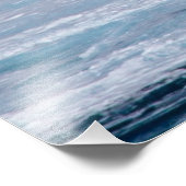 Impression Photo Une incroyable vague de surf (Coin)