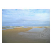 Impression Photo Une longue plage (Devant)