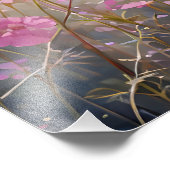 Impression Photo Une mer de cosmos roses (Coin)
