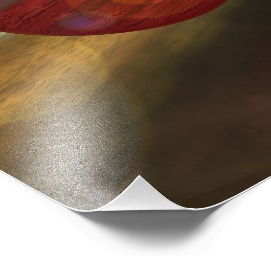 Impression Photo Une nouvelle planète possible (Coin)