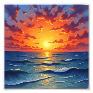 Impression Photo Une peinture en plastique