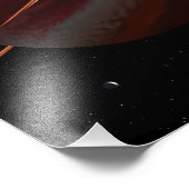 Impression Photo Une planète de masse de Jupiter orbitant autour de (Coin)