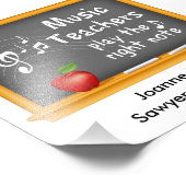 Impression Photo Une salve d'applaudissements pour les professeurs  (Coin)