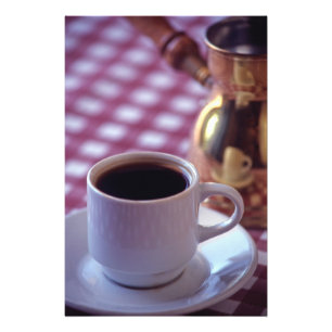 Impression Photo Une tasse de café arabe. Syrie. Le Moyen