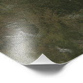 Impression Photo Une vue dégagée sur le sud des États-Unis (Coin)