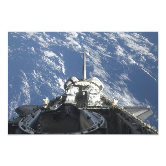 Impression Photo Une vue partielle de Space Shuttle Atlantis (Devant)