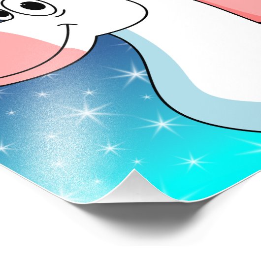 Impression Photo Unicorn cool (Coin)