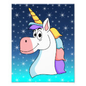 Impression Photo Unicorn cool (Devant)