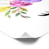 Impression Photo Unicorne Magique, Cute Unicorn, Nourriture pour fi (Coin)