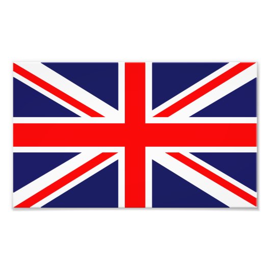 Impression Photo Union Jack - Drapeau du Royaume-Uni (Devant)