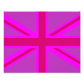 Impression Photo Union Jack fuchsia (Devant)