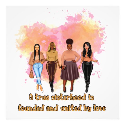 Impression Photo United Hearts : Célébrer la diversité dans la Sist (Devant)