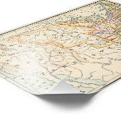 Impression Photo United States 1830 Historical Map Illustration (Coin)