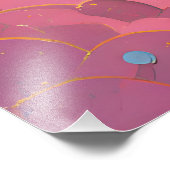 Impression Photo Univers cosmique futuriste atomique (Coin)