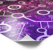 Impression Photo Univers numérique (Coin)