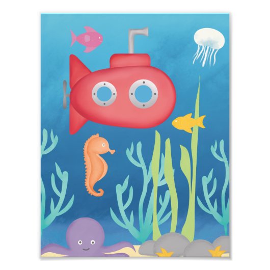 Impression Photo Unterwasserwelt (Devant)