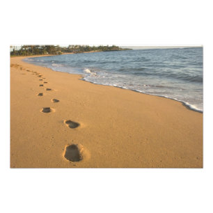 Impression Photo USA, Hawaï, Kauai, Kapa'a, bord de mer. RF)