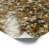 Impression Photo USA, HI, Kauai, Plage de verre avec poisson étoile (Coin)