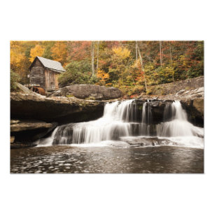 Impression Photo USA, Virginie-Occidentale, Clifftop. État de Babco