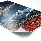 Impression Photo USAF Art Deco Christmas Edition (Coin)