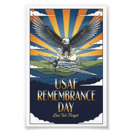 Impression Photo USAF Art Deco Remembrance Sunday Edition