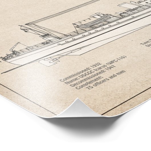 Impression Photo USCG Cutter Icarus wpc-110 - SBD (Coin)