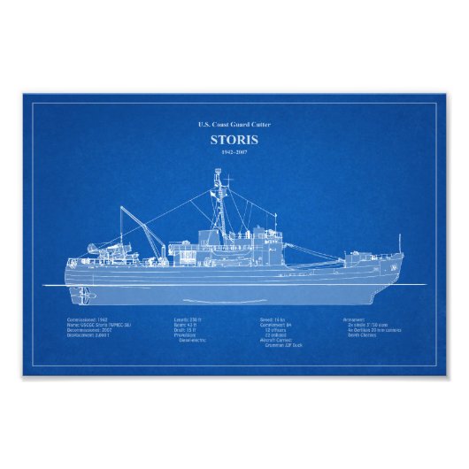 Impression Photo USCG Cutter Storis wmec-38 - ABD (Devant)