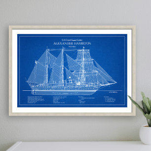 Impression Photo USCGC Alexander Hamilton wix-272 - ABD