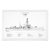 Impression Photo USCGC Cobb wpg-181 - BD (Devant)
