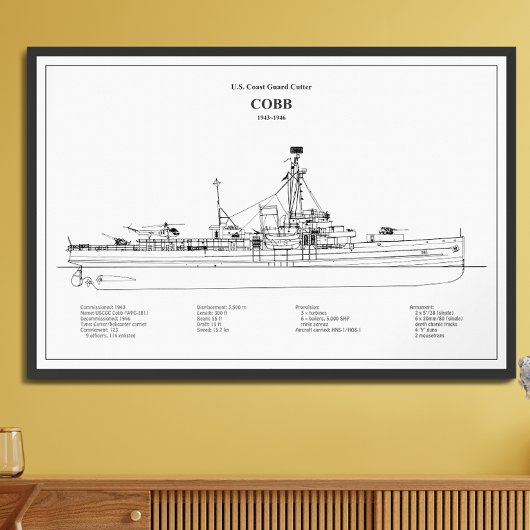 Impression Photo USCGC Cobb wpg-181 - BD