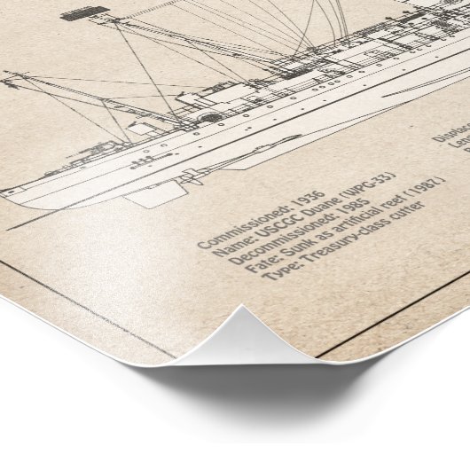 Impression Photo USCGC Duane wpg-33 - SBD (Coin)