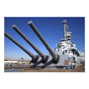 Impression Photo USS Alabama Cuirassé à la mémoire de Battleship 2