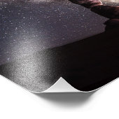 Impression Photo Utah Delicate Arch nuit étoiles chemin laiteux pay (Coin)