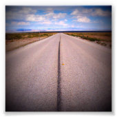 Impression Photo Vacances d'été Voyage sur route 4x4 Carré (Devant)