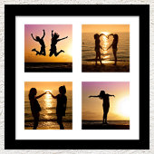 Impression Photo Vacances d'été Voyage sur route 4x4 Carré