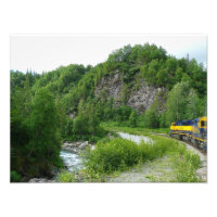 Vacances en train Denali Express Alaska Photograph