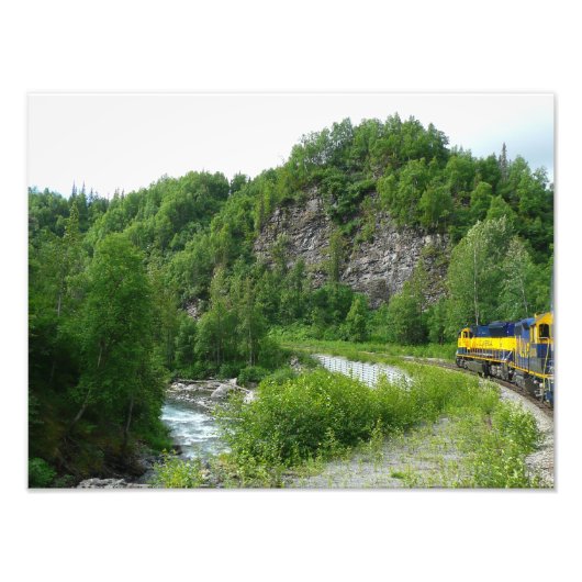 Impression Photo Vacances en train Denali Express Alaska Photograph (Devant)