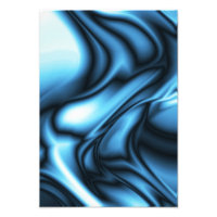 Vague de soie bleue