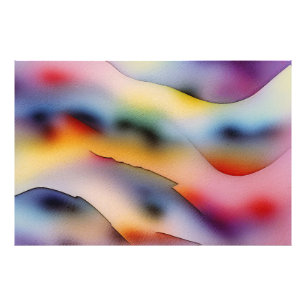 Impression Photo "Vagues réfractaires" Art Abstrait contemporain
