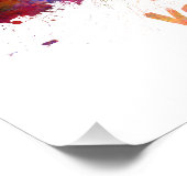 Impression Photo Valladolid skyline in watercolor (Coin)