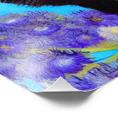 Impression Photo Van Gogh Chat et fleurs (Coin)