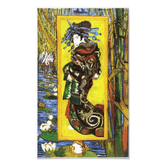 Impression Photo Van Gogh Japonaiserie Oiran Imprimer (Devant)