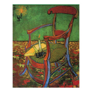 Impression Photo Van Gogh - La Chaise de Paul Gauguin,