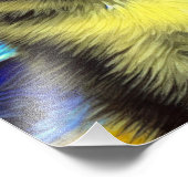 Impression Photo Van Gogh Starry Nuit Siamese Cat (Coin)