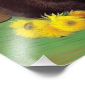 Impression Photo Van Gogh Style Chat noir (Coin)