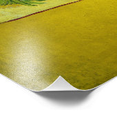 Impression Photo Van Gogh - Sunflowers, 4ème version, répétition (Coin)